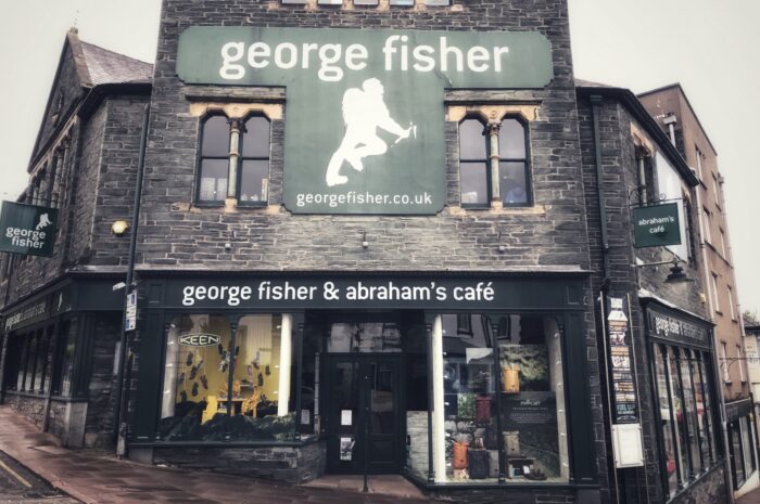 George Fisher in Keswick, the starting point of the Abraham's Tea Round