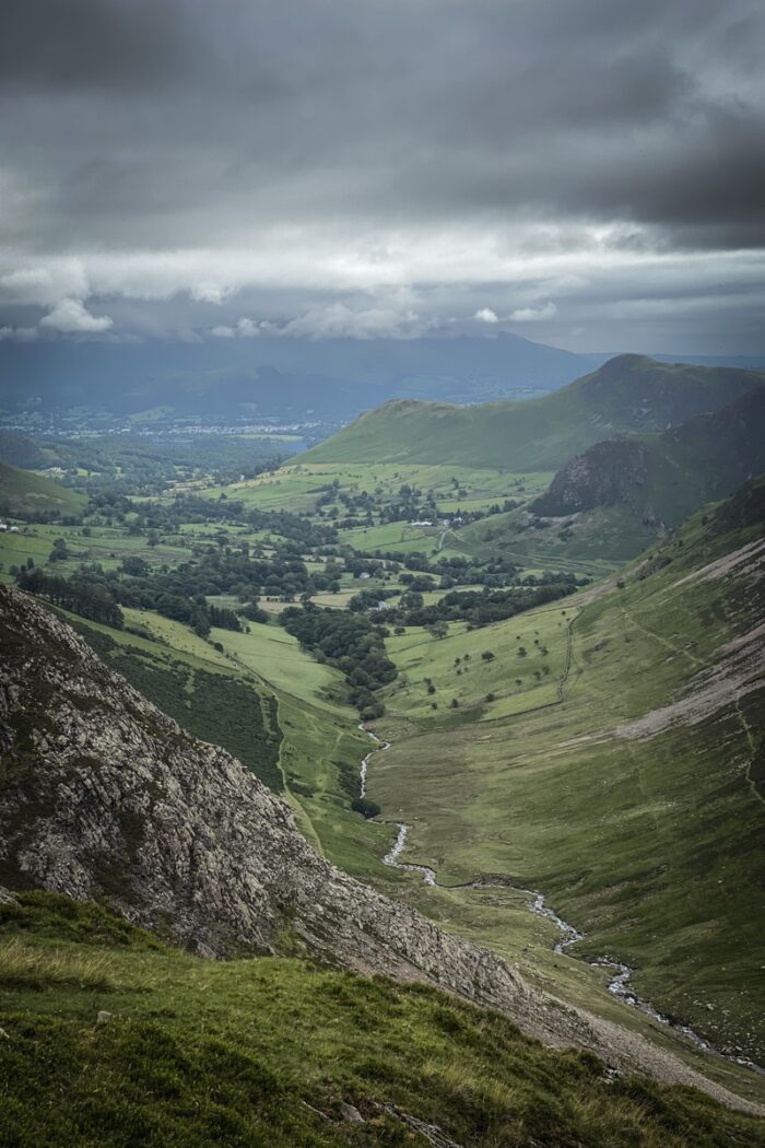Newlands Valley, showing off