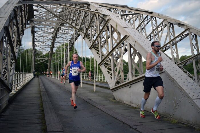 Hagg Bank Bridge last summer during the Tynedale 10k