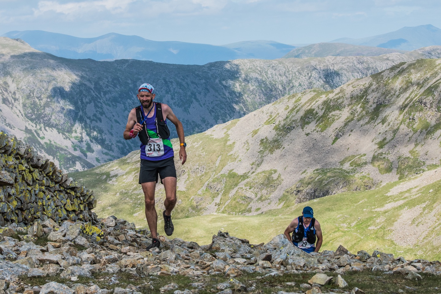 Arriving at Haycock, Ennerdale Horseshoe, 2021